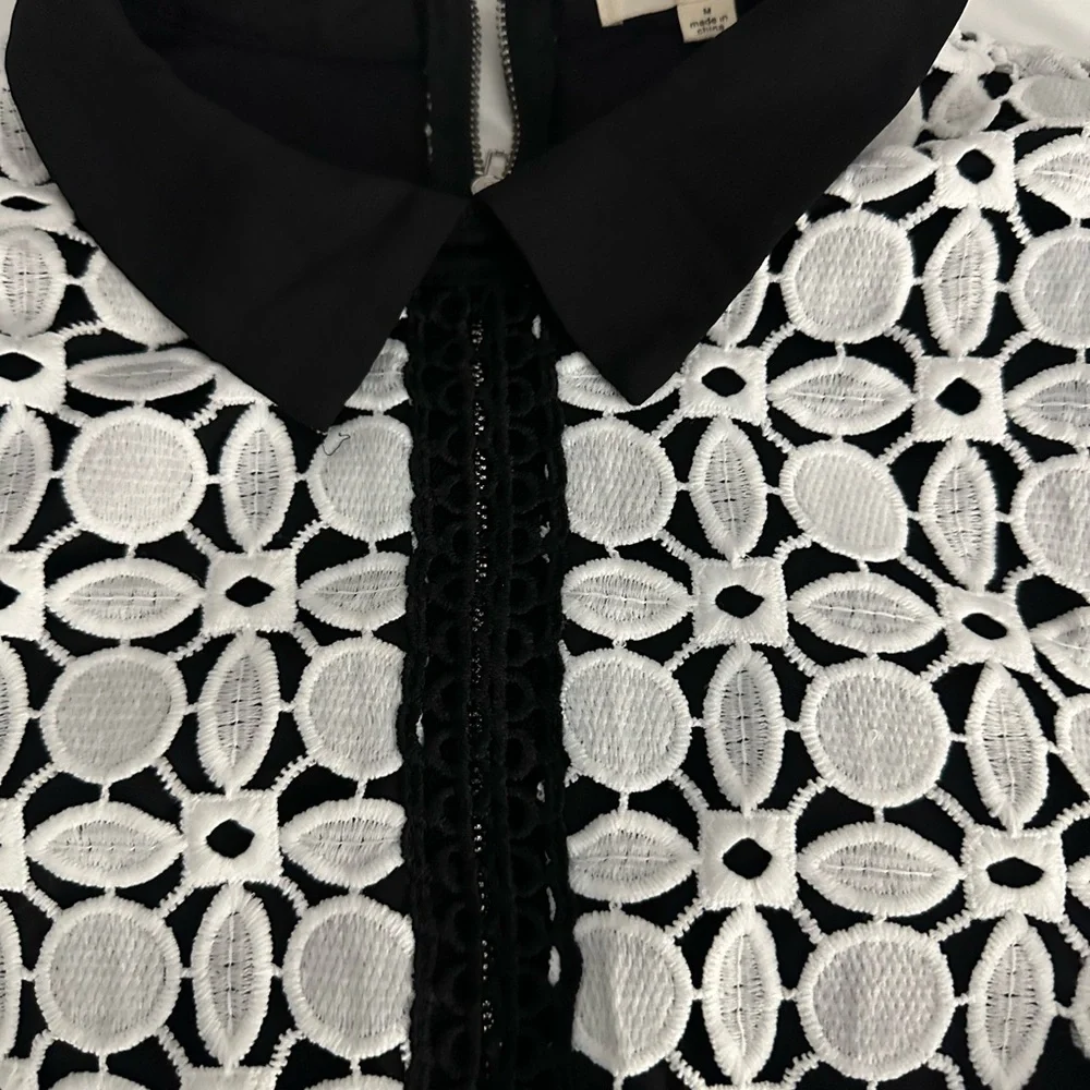Queensland Embellished Crochet Lace Dress - Picture 4 of 8